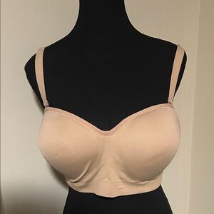 Jockey XXL Seamless Nude Women's Bra with removable straps - Like New